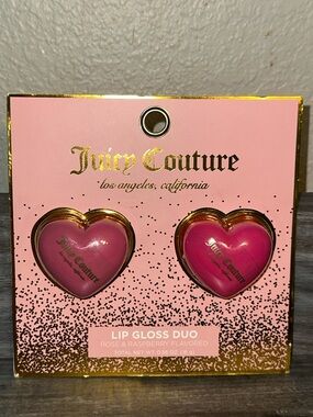 Juicy Couture Heart Lip Gloss Duo - Light Pink & Hot Pink